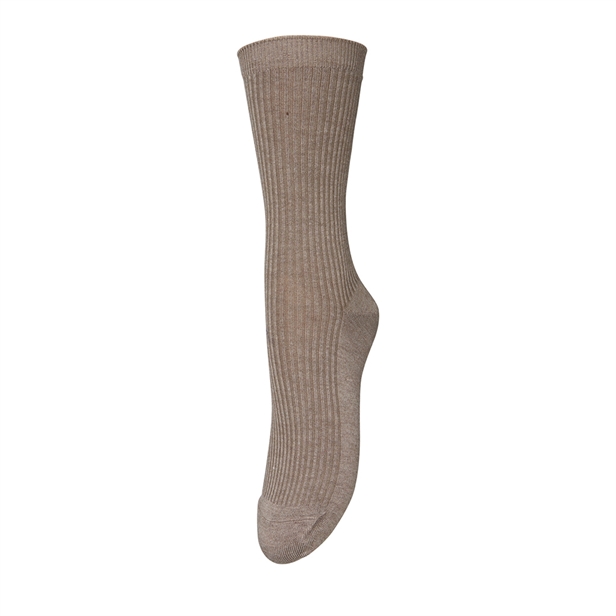 Becksöndergaard Telma Solid Sock Beige Melange