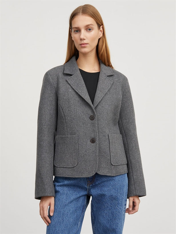 Skall Studio Claire blazer Grey structure