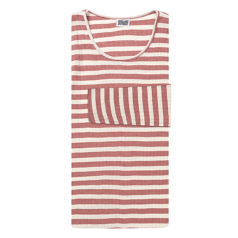 Nørgaard På Strøget 101 BW Stripe, Ecru/Winery