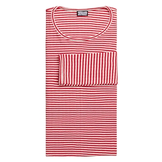 Nørgaard På Strøget 101 Fine Stripe, Red/Ecru