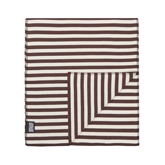 Nørgaard På Strøget NPS Scarf interlock, Brown/Ecru