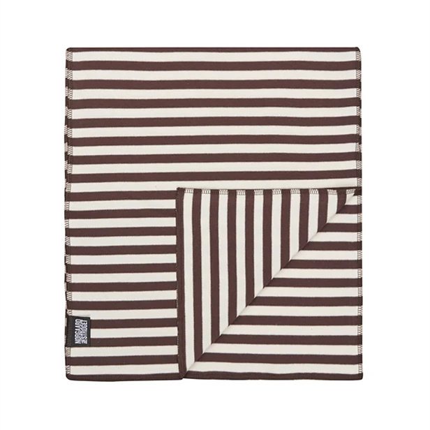 Nørgaard På Strøget NPS Scarf interlock, Brown/Ecru