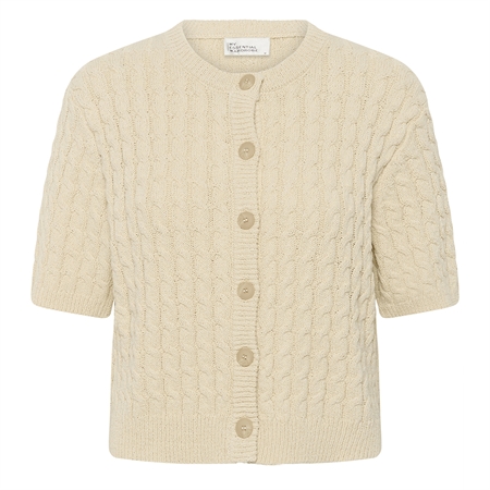 My Essential Wardrobe DivaMW Knit Cardigan Brown Rice