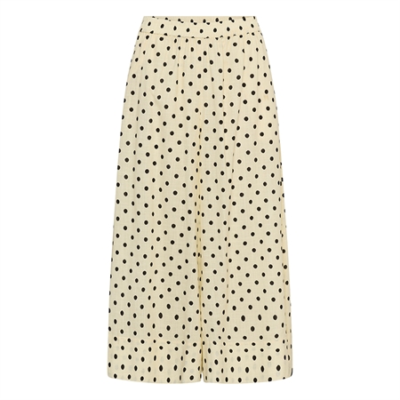 My Essential Wardrobe MWNada Skirtpant Lemon Icing W. Dots