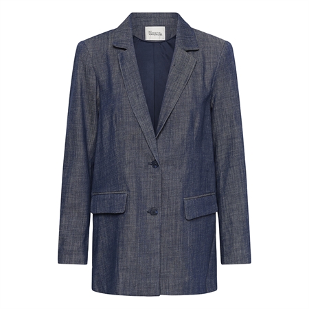 My Essential Wardrobe MWDazzie Blazer Dark Blue Wash
