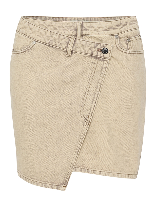 Gestuz KiraGZ short skirt Light brown wash