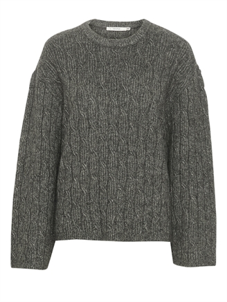 Gestuz AdieGZ Pullover Deep Gray Melange