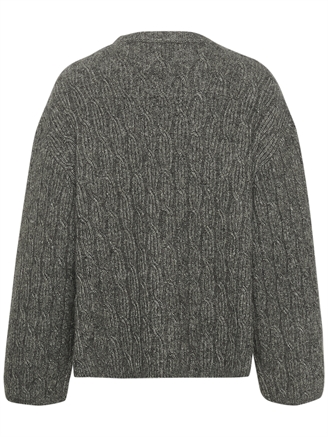 Gestuz AdieGZ Pullover Deep Gray Melange