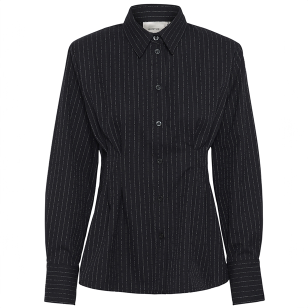 Gestuz DaciaGZ shirt Dark navy pinstripe