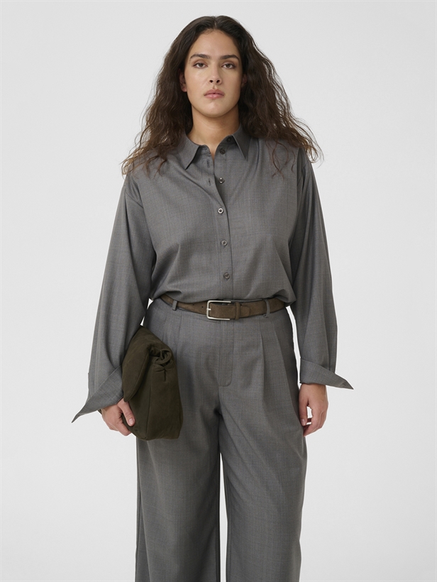 Gestuz GZeffy shirt Dark grey melange