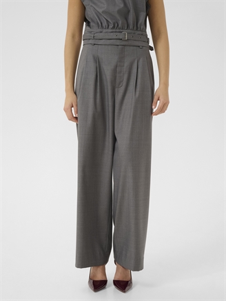 Gestuz GZeffy HW pants Dark grey melange