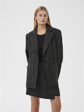 Gestuz GZadira blazer Dark Grey Melange