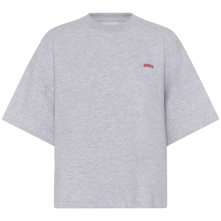 Gestuz GZgilsa sweat tee Ultra light grey mélange