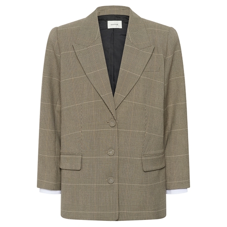 Gestuz GZevaldi blazer Pale khaki check