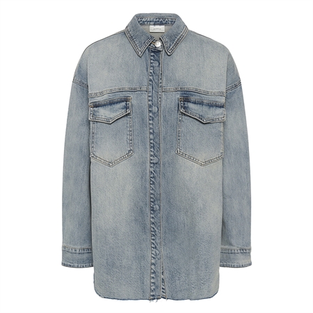 Gestuz GZnoma OZ shirt vintage mid blue