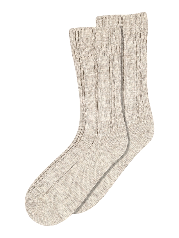 MP Denmark 59537, 489 Be socks Light Brown Melange