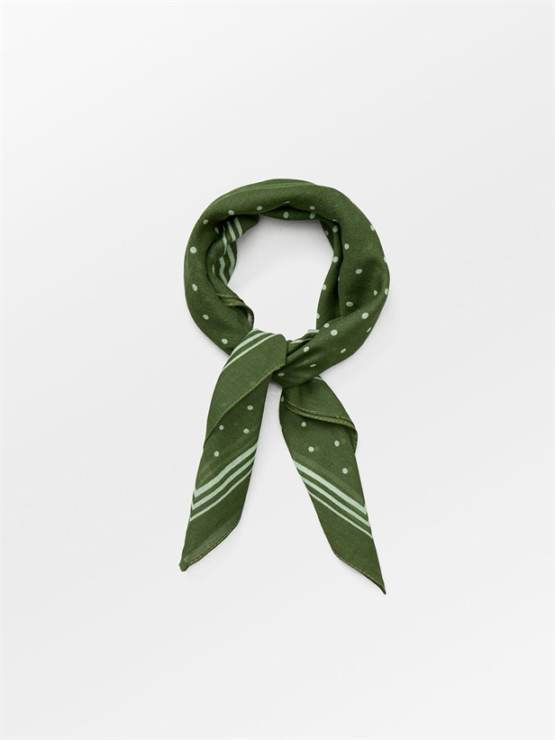 Becksöndergaard Devi Cotta Scarf Kombu Green