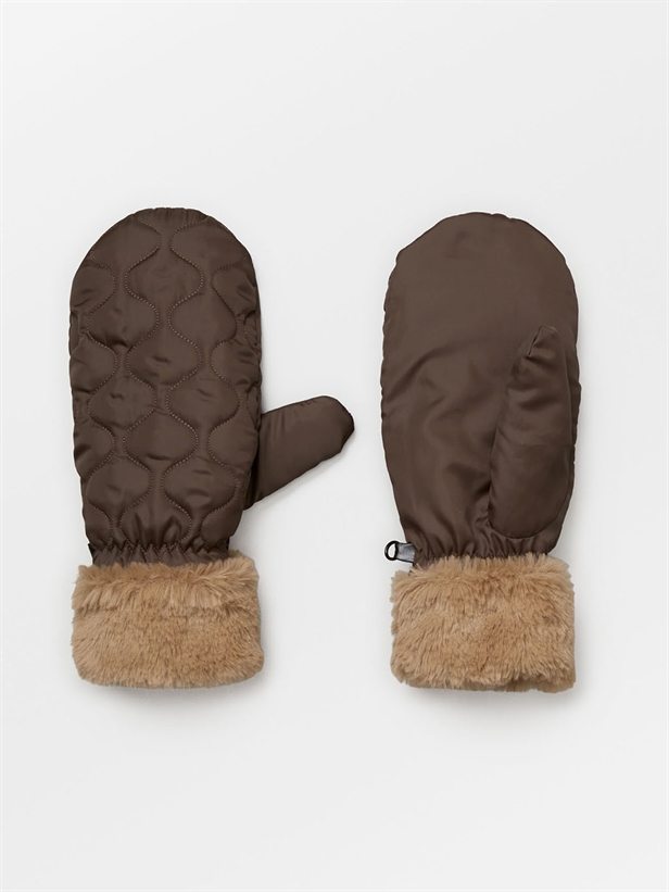 Becksöndergaard Makara Puff Mittens Roast Brown