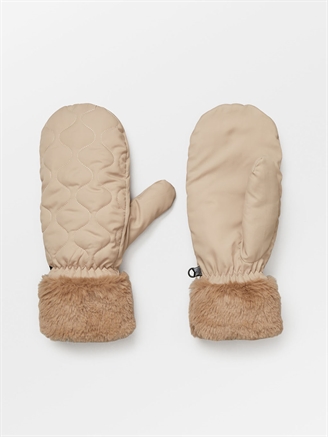 Becksöndergaard Makara Puff Mittens Ginger Beige