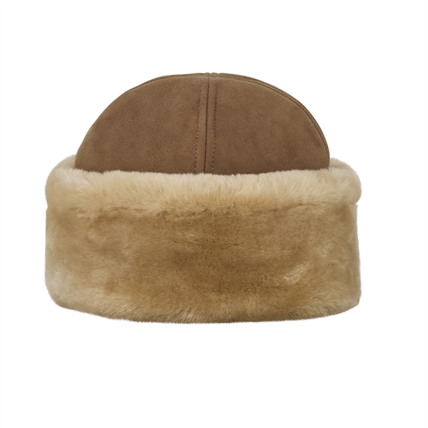 Becksöndergaard Dora Shearling Hat Emperador Brown