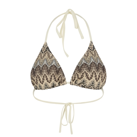 Becksöndergaard Amber Bel Bikini Top Mocha Brown