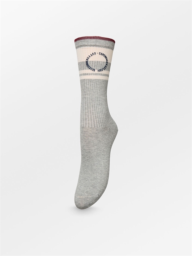 Becksöndergaard Thalia Cotta Sock Gray/Blue