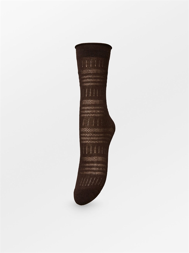 Becksöndergaard Lucretia Wola Sock Hot Fudge Brown