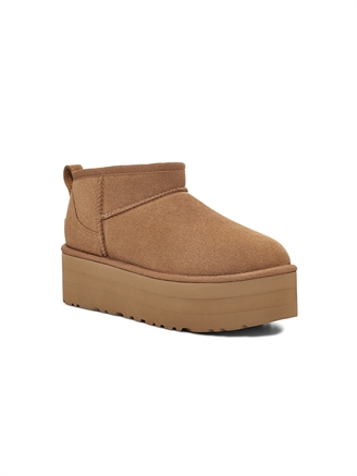 UGG W Classic Ultra Mini Platform Chestnut