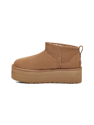 UGG W Classic Ultra Mini Platform Chestnut