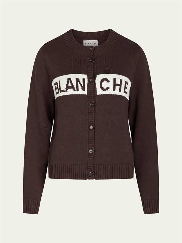 Blanche Latifah-BL Cardigan Major Brown