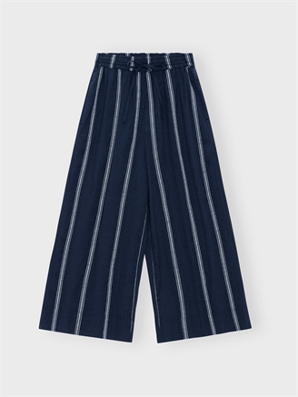 Moshi Moshi Mind Storie Pants Stripe Dark Navy/White