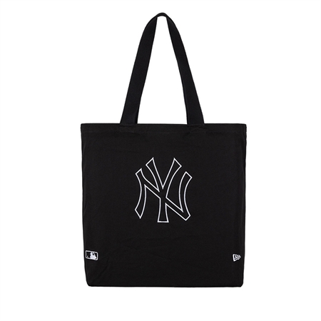 New Era MLB Canvas Tote New York Yankees Black/White