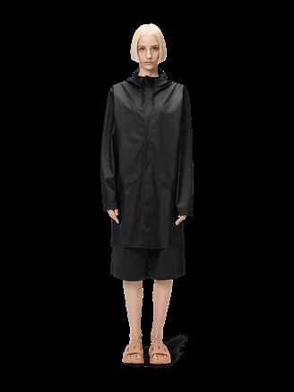 Rains Long Jacket 12020 Black