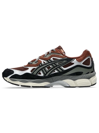 Asics GEL-NYC Sneakers Reddish Brown/Black