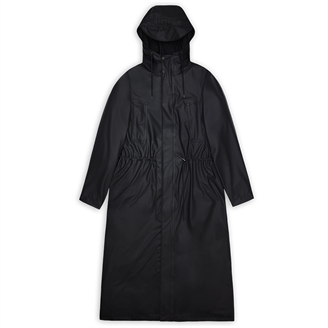 Rains Bold Longest Jacket Black