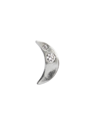 Stine A Tout Petit Bella Moon Earring Silver