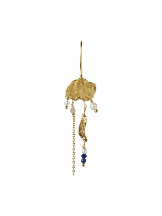 Stine A Long Gold Splash Earring Chain & Color Pop
