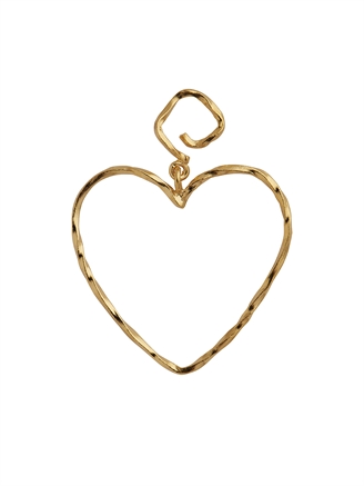 Stine A Funky Heart Earring Guld