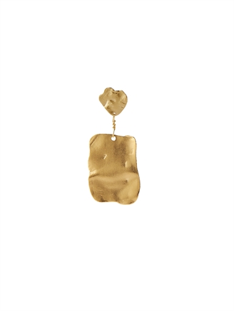 Stine A Golden Reflection Earring - Single Guld
