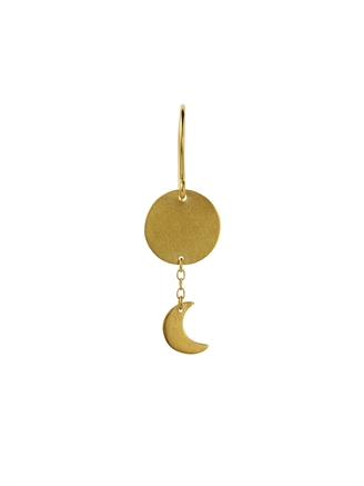 Stine A Sun and Moon Earring Guld