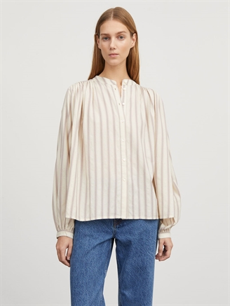 Skall Studio Rita shirt Cream/Lilac stripe