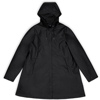 Rains A-Line W Jacket Black