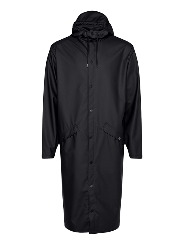 Rains Longer Jacket 18360 Black