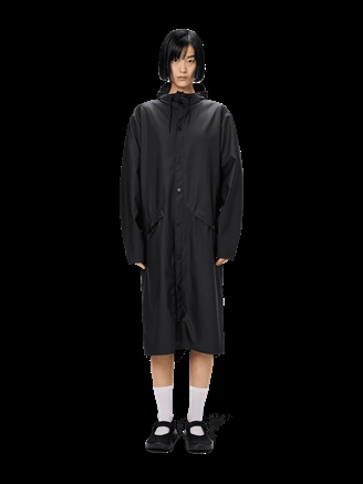 Rains Longer Jacket 18360 Black