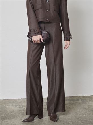 Co'Couture TerryCC Denim Pant Dark Brown