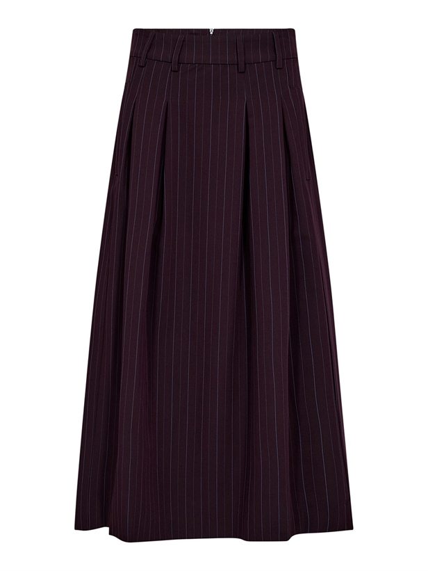 Co\'Couture TrinnyCC Pleat Skirt Plum