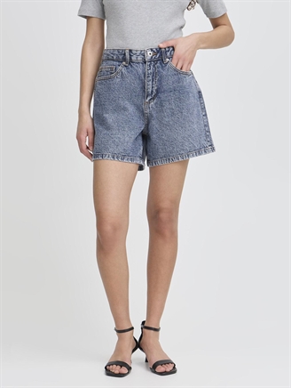 Ichi IhAveny Shorts Medium Blue Stone