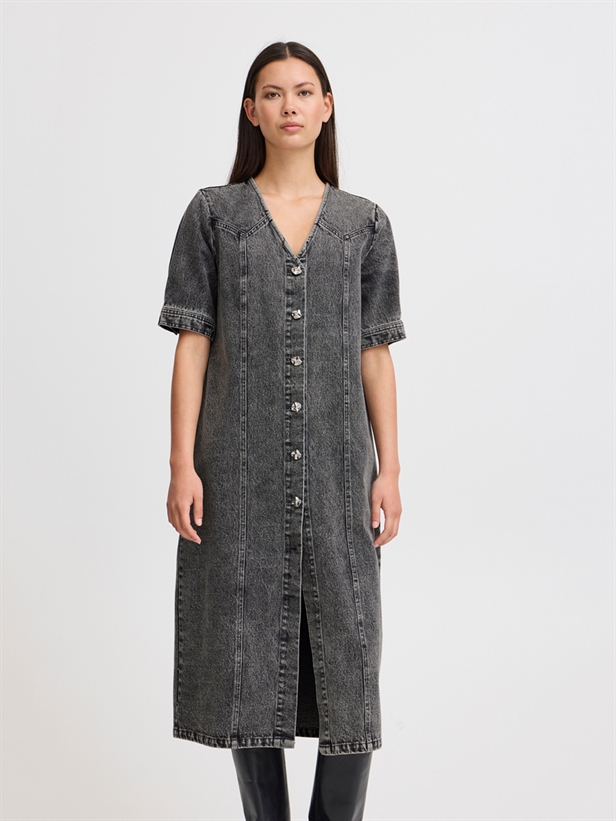 Ichi IhAlexo Dress Washed grey