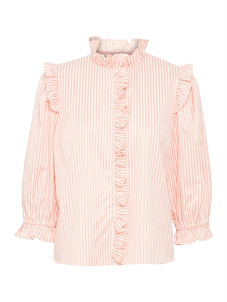 Ichi IxImarcy Shirt Aurora Pink Stripe