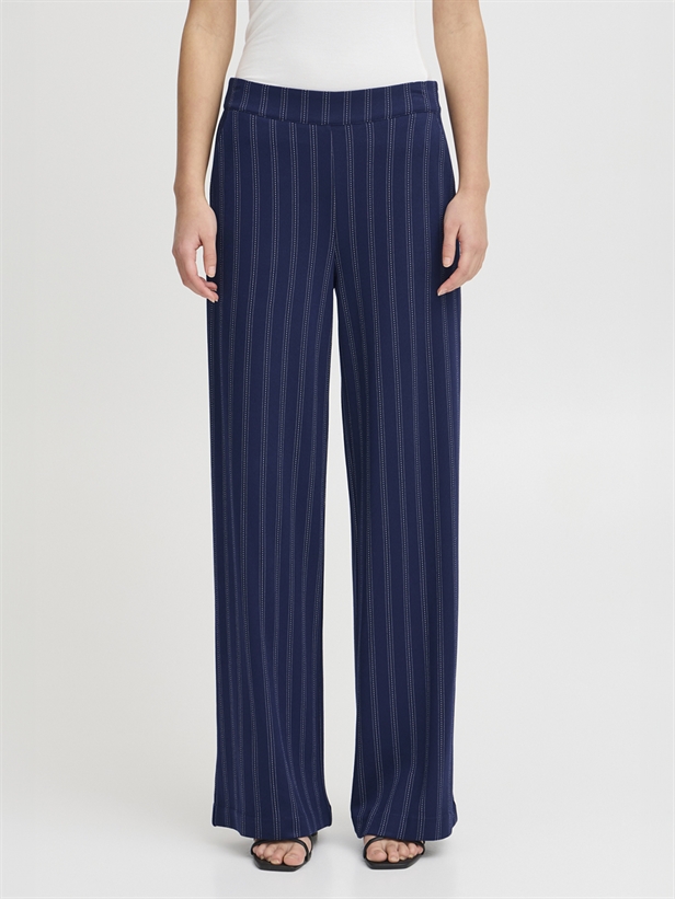 Ichi IhRuti Wide Pants Medieval Blue